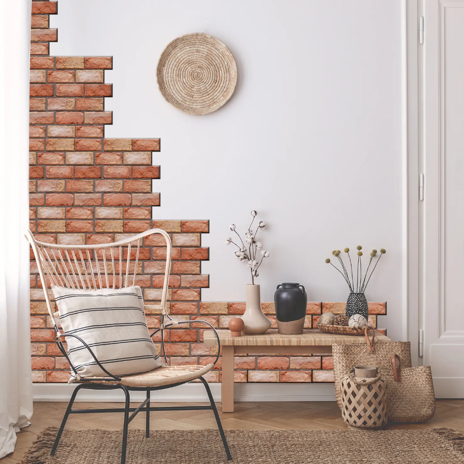 New 10/30pcs 30x30cm 3D Wall Sticker Marble Pattern PVC Waterproof Self-Adhesive Wall Paper Brick Grain Bathroom Wall Stickers
New 10/30pcs 30x30cm 3D Wall Sticker Marble Pattern PVC Waterproof Self-Adhesive Wall Paper Brick Grain Bathroom Wall Stickers