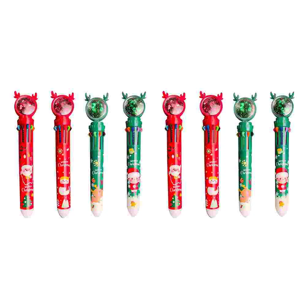 8pcs Chic Christmas Ballpoint Pens Cartoon Writing Pens Christmas Supplies (Assorted Color)
8pcs Chic Christmas Ballpoint Pens Cartoon Writing Pens Christmas Supplies (Assorted Color)
