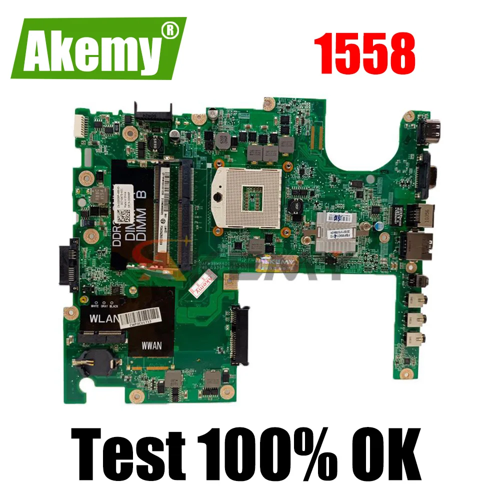 Original Laptop motherboard For DELL Studio 1557 1558 Mainboard 100% fully tested DAFM9CMB8C0
Original Laptop motherboard For DELL Studio 1557 1558 Mainboard 100% fully tested DAFM9CMB8C0