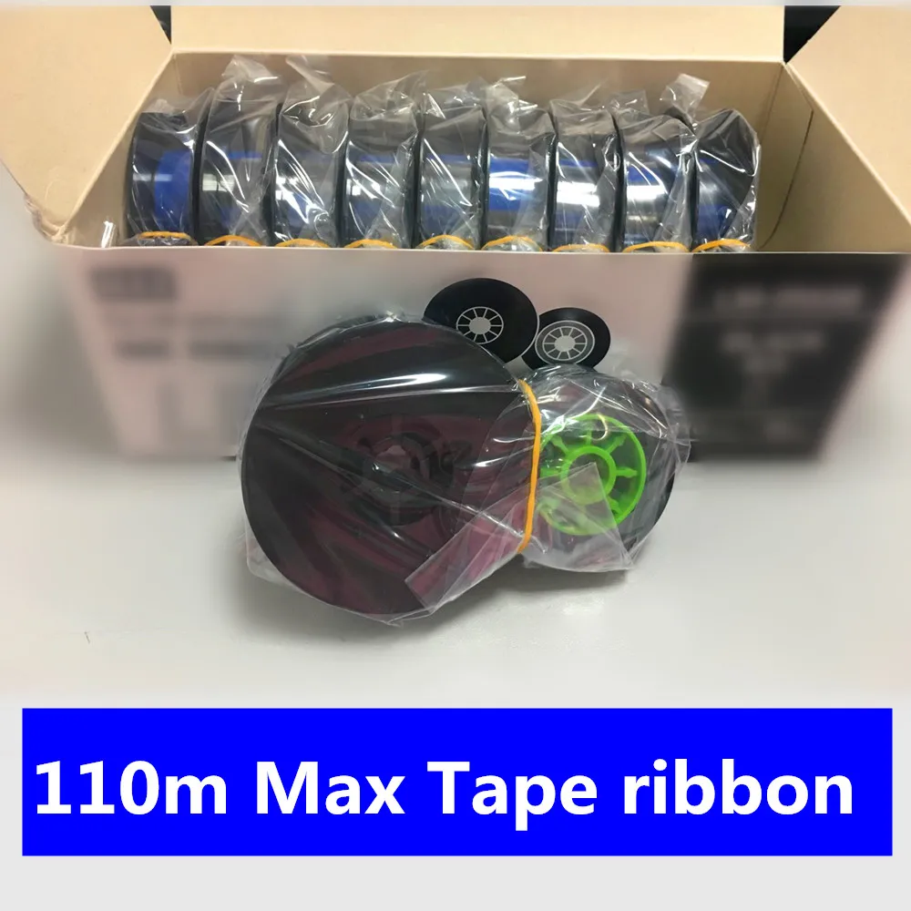 1PK 10PK Max Tape Ink Ribbon LM-IR50B Compatible For LETATWIN Cable ID Printer Electronic Writing Machine lm-550a/e label werker
1PK 10PK Max Tape Ink Ribbon LM-IR50B Compatible For LETATWIN Cable ID Printer Electronic Writing Machine lm-550a/e label werker