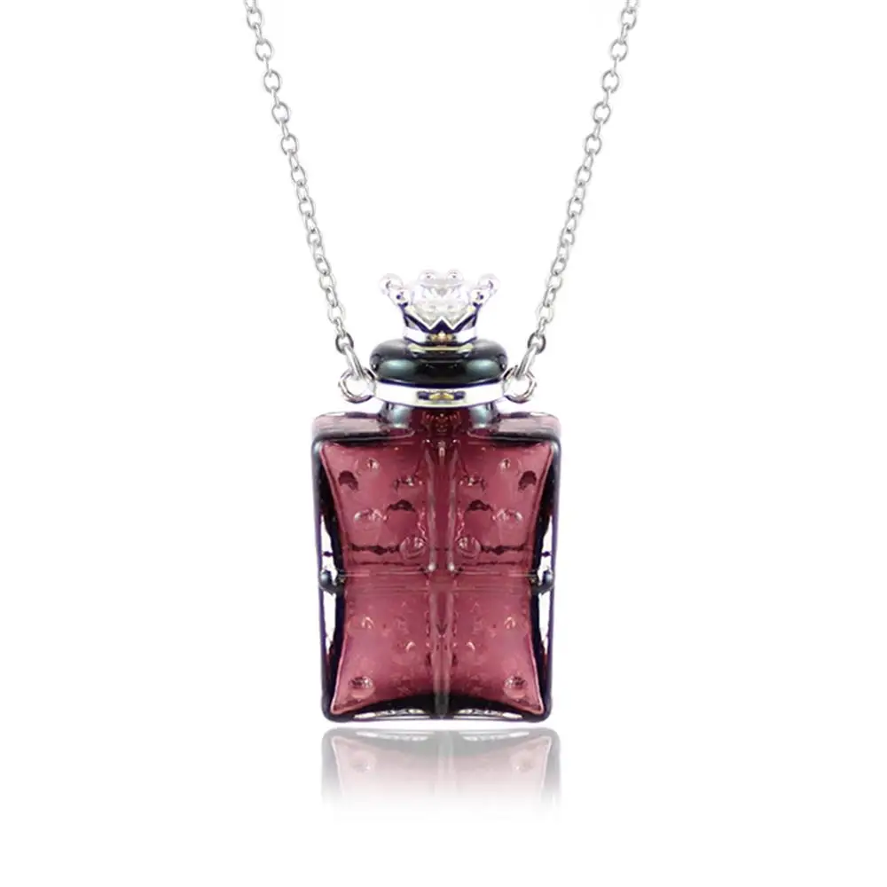 1PC Murano Glass Perfume Colorful bottles Aroma Vial Jewelry Essential Oil Diffuser Necklaces For Women
1PC Murano Glass Perfume Colorful bottles Aroma Vial Jewelry Essential Oil Diffuser Necklaces For Women