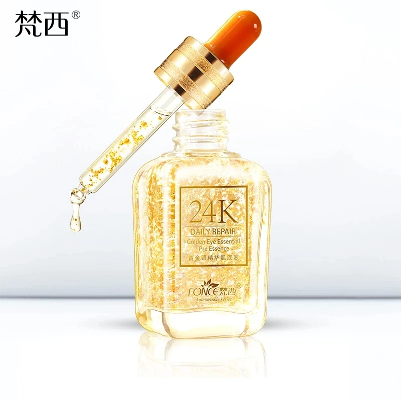 Fonce Pure 24K Gold Essence Day Cream Eye Reduce Dark circles Bag Wrinkle Face Anti Aging Collagen Moisturizing Hyaluronic Acid
Fonce Pure 24K Gold Essence Day Cream Eye Reduce Dark circles Bag Wrinkle Face Anti Aging Collagen Moisturizing Hyaluronic Acid