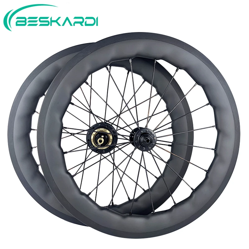 Folding Bicycle 16inch 349 Spokes Hubsmith 2-4 Speed 5-7Speed Carbon Sawtooth Wheels 74/112mm BESKARDI For Brompton 3sixty
Folding Bicycle 16inch 349 Spokes Hubsmith 2-4 Speed 5-7Speed Carbon Sawtooth Wheels 74/112mm BESKARDI For Brompton 3sixty