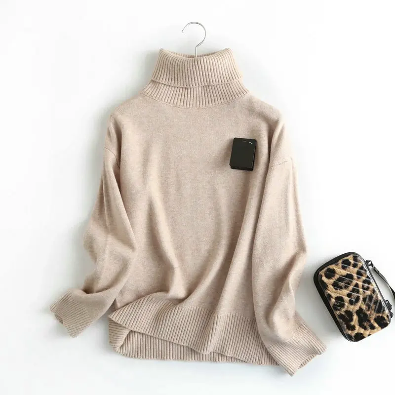 Tangada 2021 Autumn winter women solid turtleneck sweater vintage ladies knitted jumper tops 6D29
Tangada 2021 Autumn winter women solid turtleneck sweater vintage ladies knitted jumper tops 6D29