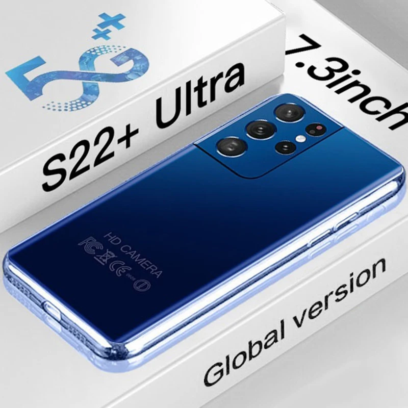 2022 Global Version Smartphone S22 Ultra 16GB+1TB telefone 6800mAh Mobile Phone 7.3Inch 5G Celular Network Unlocked Cellphones
2022 Global Version Smartphone S22 Ultra 16GB+1TB telefone 6800mAh Mobile Phone 7.3Inch 5G Celular Network Unlocked Cellphones
