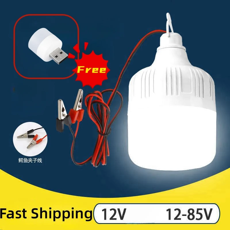 New 12V-85V Led Light Ampoule Led Bombillas Spot Bulb Portable Filament Luminaria Emergency Cold White 5/9/15/20/30/40W
New 12V-85V Led Light Ampoule Led Bombillas Spot Bulb Portable Filament Luminaria Emergency Cold White 5/9/15/20/30/40W