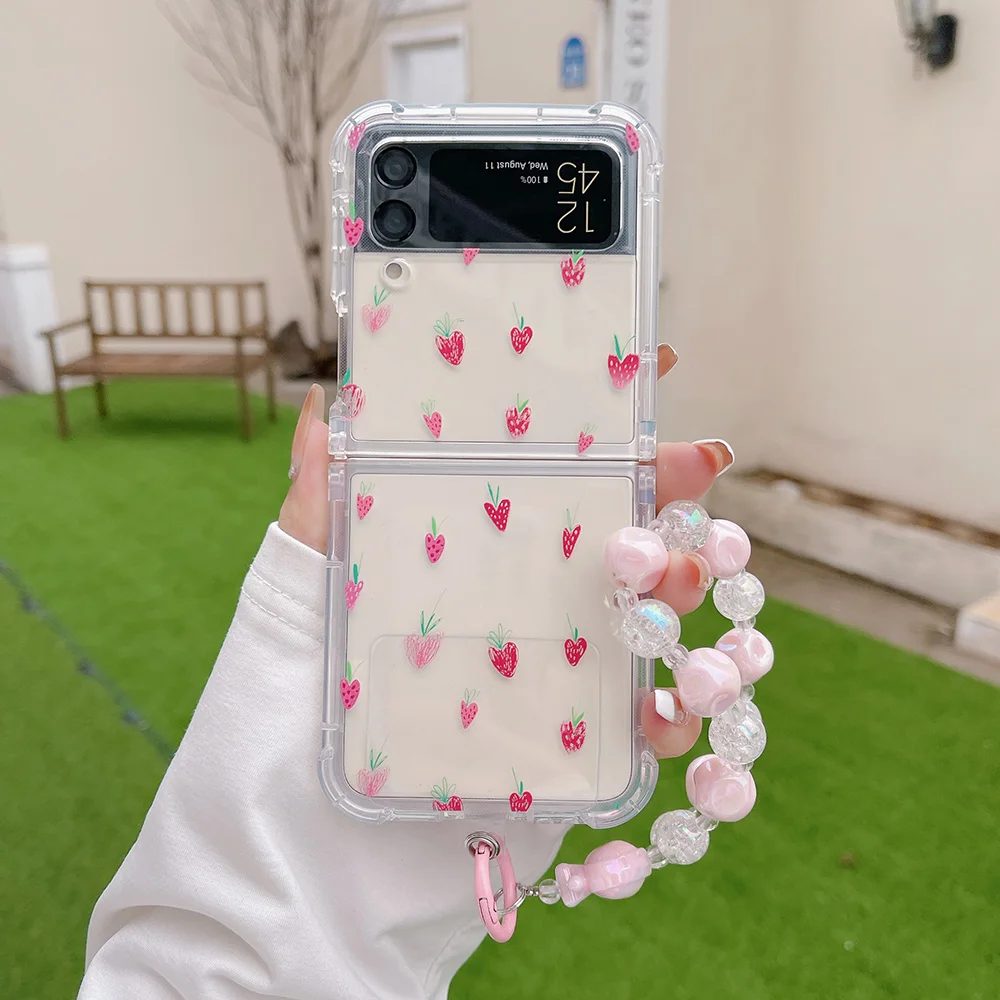 Силиконовый чехол для 3 Samsung с браслетом, мягкий защитный флип-чехол с клубникой, Прозрачный чехол для 4 милых галактик, противоударный склад...
Силиконовый чехол для 3 Samsung с браслетом, мягкий защитный флип-чехол с клубникой, Прозрачный чехол для 4 милых галактик, противоударный склад...