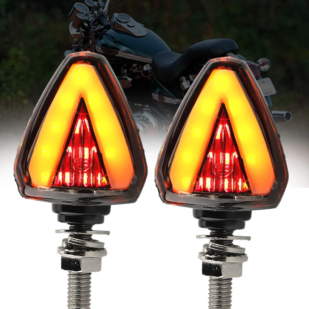 2pcs LED Turn Signal Light Motorcycle LED Turn Signal Daytime Blinker Flasher Indicator Light For Kawasaki For Honda Universal
2pcs LED Turn Signal Light Motorcycle LED Turn Signal Daytime Blinker Flasher Indicator Light For Kawasaki For Honda Universal