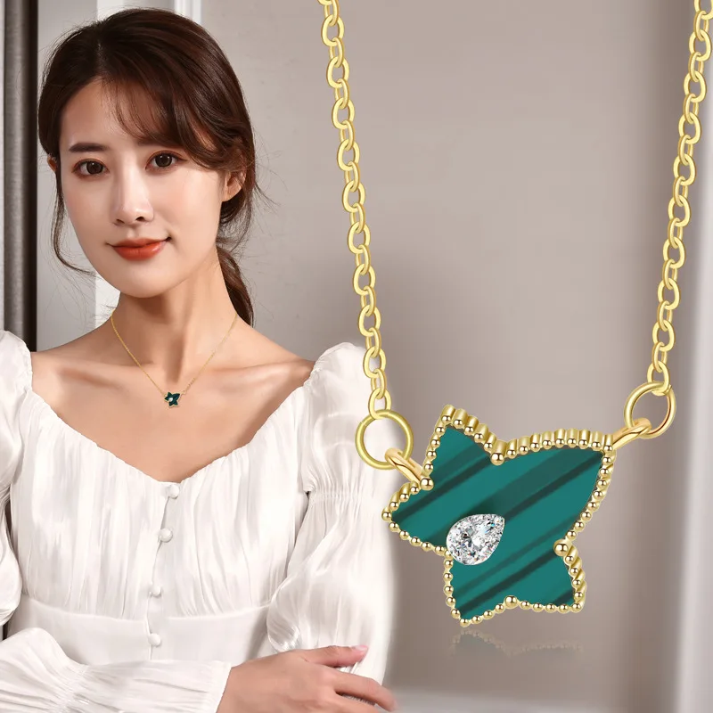 Цепочка на ключицу из титановой стали 
Цепочка на ключицу из титановой стали