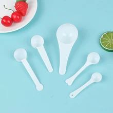 10Pcs 1g 3g 5g 10g 15g Measuring Spoon Plastic Dosing Spoons Milk Powder Spoons 1 Order Wholesale Kitchen Accessories
