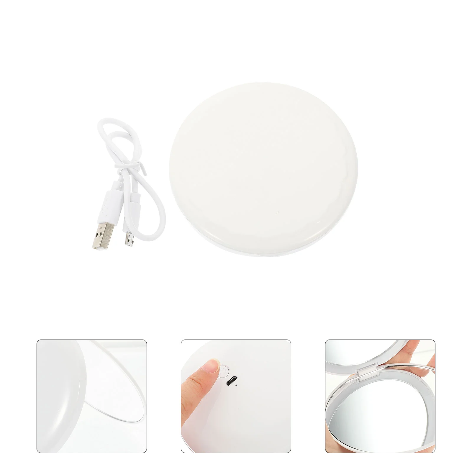 Mirror Makeup Led Mirrors Travel Mini Folding Vanity Pocketlighted Compactround Small Foldable Lights Portable Handheld Purse
Mirror Makeup Led Mirrors Travel Mini Folding Vanity Pocketlighted Compactround Small Foldable Lights Portable Handheld Purse