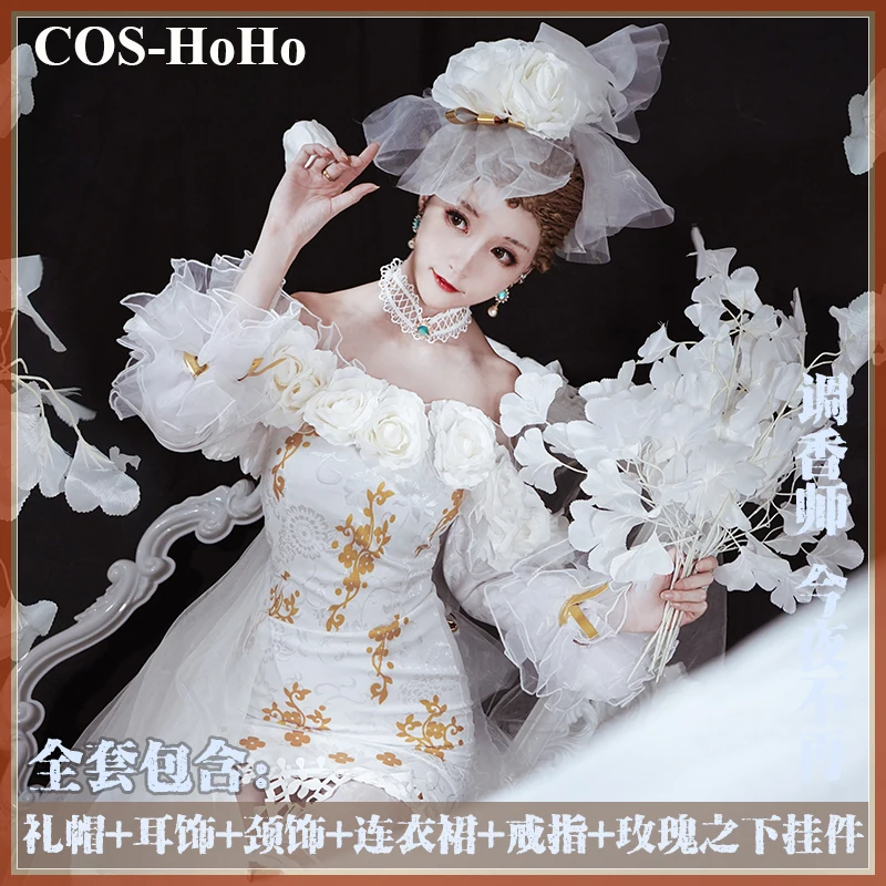 COS-HoHo Anime Identity V Vera Nair No More Tonight Wedding Dress White Luxuriant Uniform Cosplay Costume Party Outfit For Women
COS-HoHo Anime Identity V Vera Nair No More Tonight Wedding Dress White Luxuriant Uniform Cosplay Costume Party Outfit For Women
