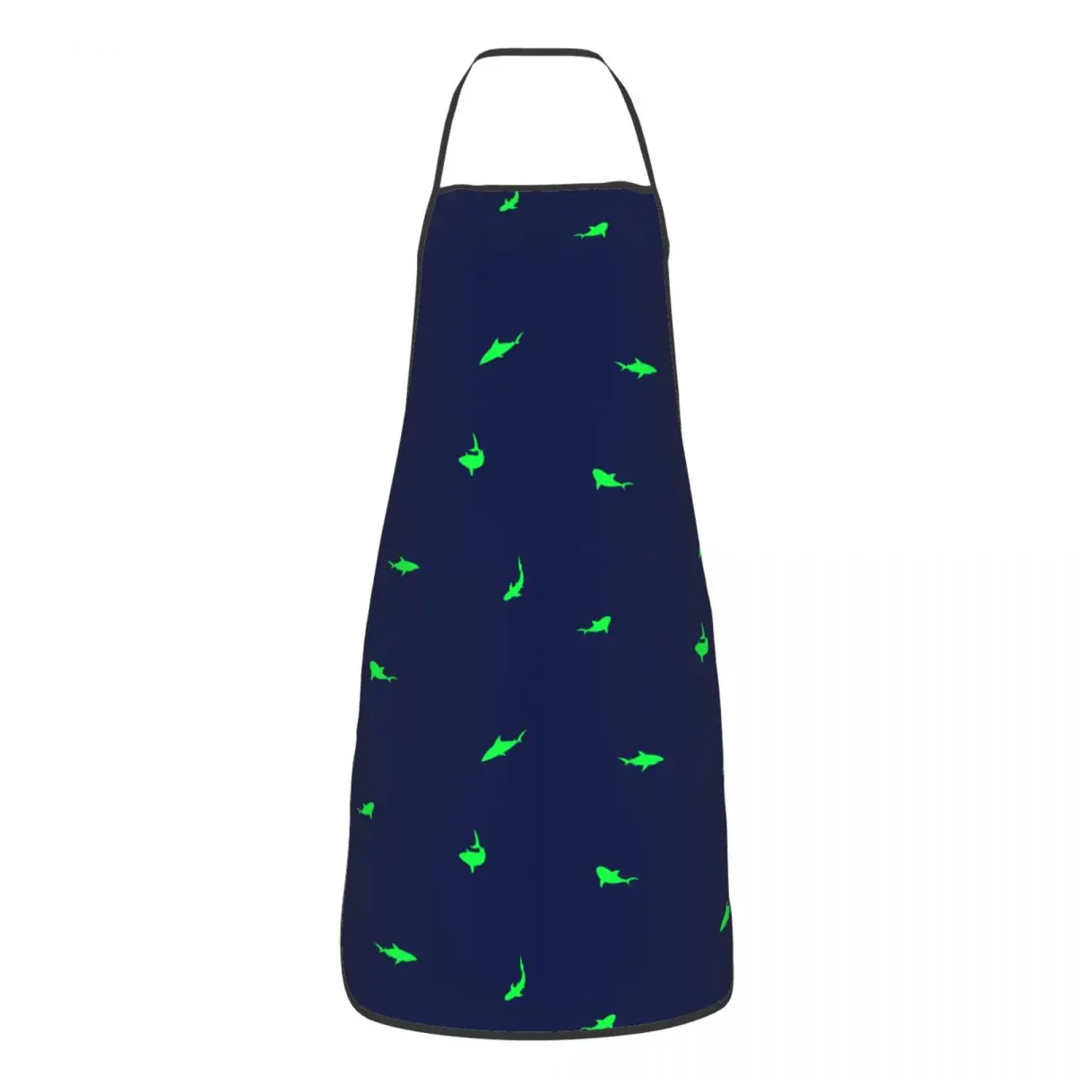 

Sea Shark Animal Polyester Apron 52*72cm Kitchen Grill Bib Tablier Cooking Home Cleaning Pinafore for Chef Barista