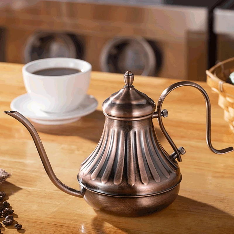 Coffee Teapot Stainless Steel Teapot Tea Kettles Drip Over Coffee Kettle Gooseneck Stainless Steel Material for Home Use
Coffee Teapot Stainless Steel Teapot Tea Kettles Drip Over Coffee Kettle Gooseneck Stainless Steel Material for Home Use