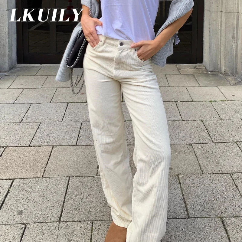 

2023 New Harajuku Aesthetics High Waits Jeans Women Fashion Y2K Streetwear Casual Baggy Denim Wide Leg Loose Straight Trousers