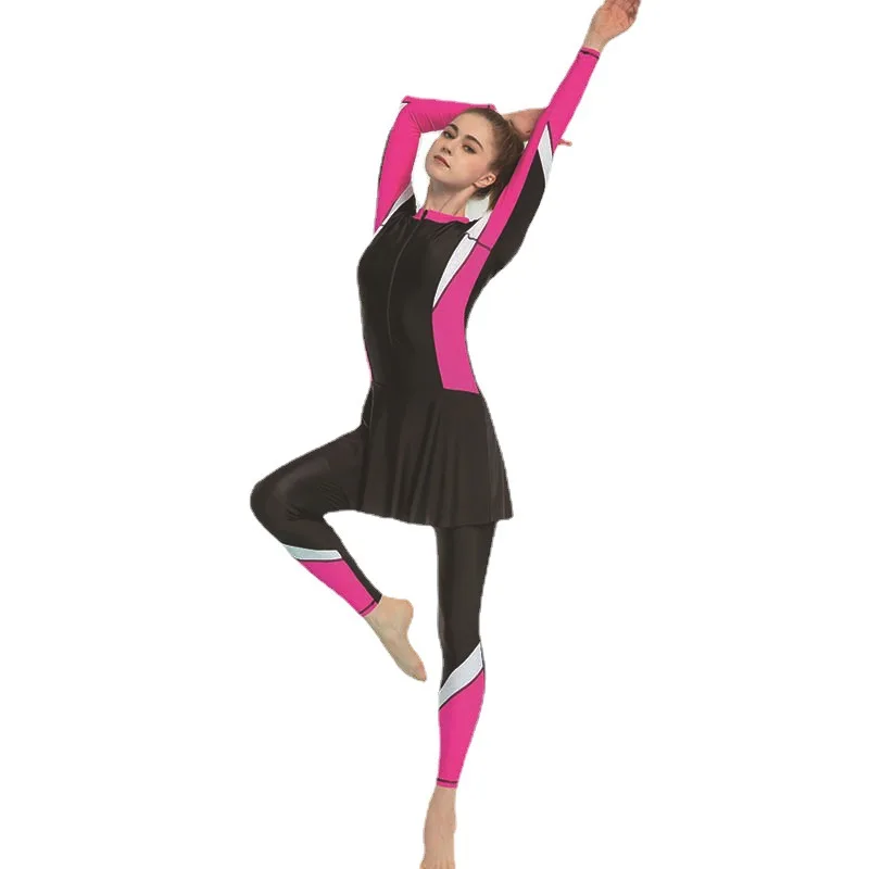 2022 Sport Muslim Swimsuit One Piece Islamic Swimming Suit Bathing Suit Modest Swimsuit with Skirt Borkini Mujer Islamico
2022 Sport Muslim Swimsuit One Piece Islamic Swimming Suit Bathing Suit Modest Swimsuit with Skirt Borkini Mujer Islamico
