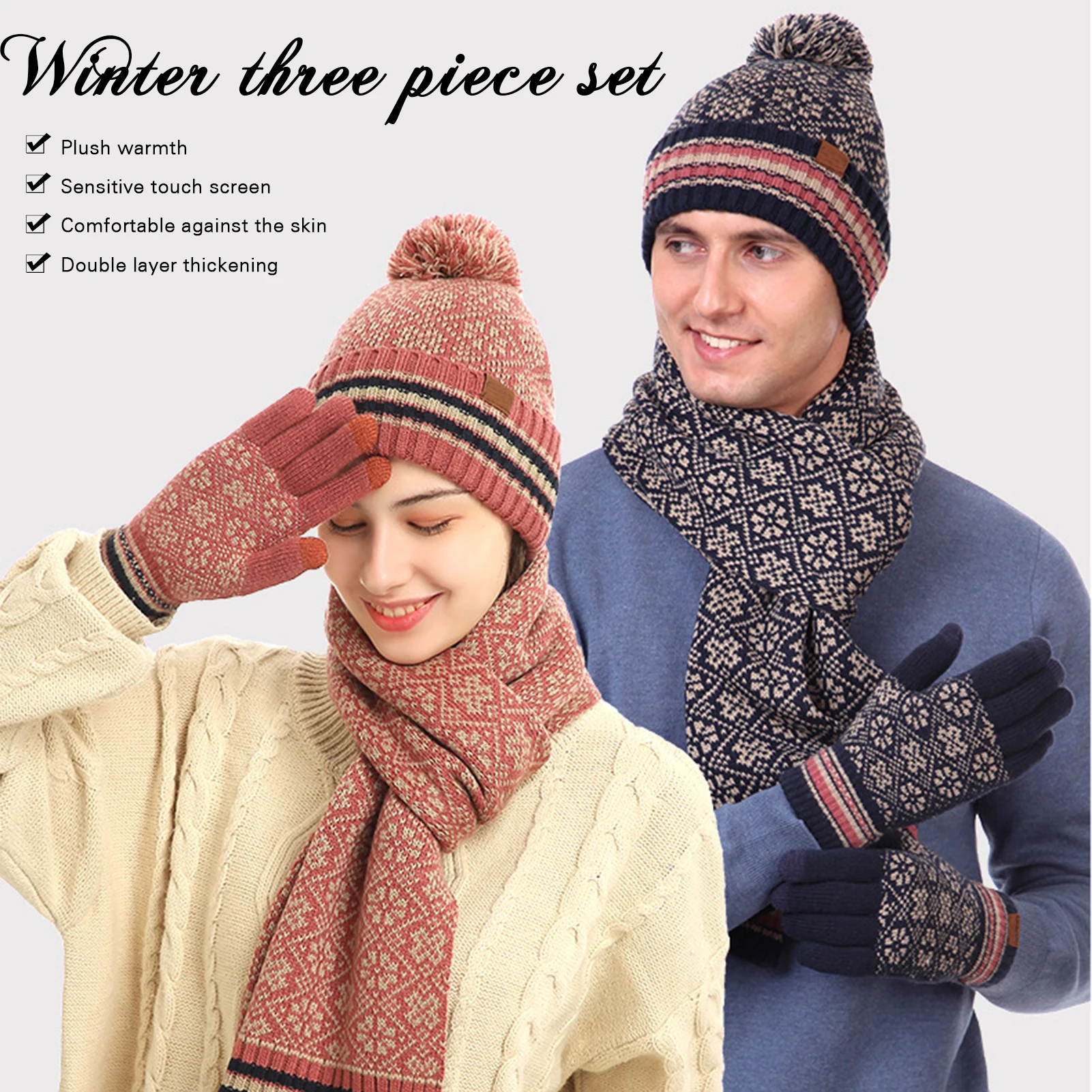 Winter Beanie Hat Scarf Set Women Slouchy Scarf Warm Knitted Hat for Outdoor Perfect Fit for Women Girls Anti-Cold Weather Set
Winter Beanie Hat Scarf Set Women Slouchy Scarf Warm Knitted Hat for Outdoor Perfect Fit for Women Girls Anti-Cold Weather Set