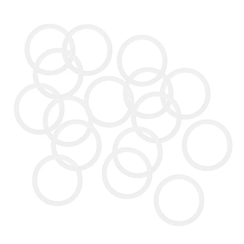 10PCS White Silicone Rubber O Rings VMQ Seal Gasket Thickness 2mm OD 55-100mm Clear Food Grade VMQ Rings for Water Pipe Repair
10PCS White Silicone Rubber O Rings VMQ Seal Gasket Thickness 2mm OD 55-100mm Clear Food Grade VMQ Rings for Water Pipe Repair