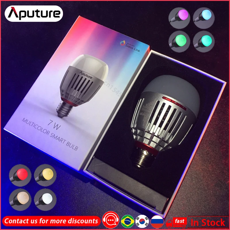 Светодиодсветодиодный умсветильник лампа Aputure Accent B7C, 7 Вт, RGBWW, 2000k-10000K, регулируемая, 0-100%, плавное затемнение, управление через приложение, ос...
Светодиодсветодиодный умсветильник лампа Aputure Accent B7C, 7 Вт, RGBWW, 2000k-10000K, регулируемая, 0-100%, плавное затемнение, управление через приложение, ос...