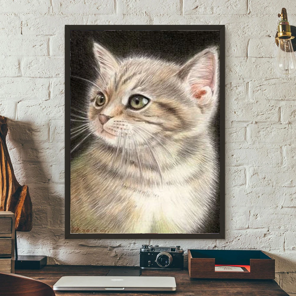 Алмазная живопись, маленькая кошка, Алмазная мозаика, котенок, животное, стразы, вышивка, сделай сам, домашний декор
Алмазная живопись, маленькая кошка, Алмазная мозаика, котенок, животное, стразы, вышивка, сделай сам, домашний декор
