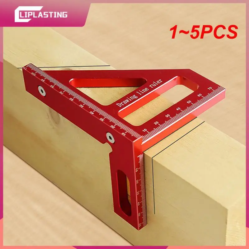 1~5PCS Woodworking Square Protractor Aluminum Alloy Miter Triangle Ruler High Precision Layout Measuring Tool for Engineer
1~5PCS Woodworking Square Protractor Aluminum Alloy Miter Triangle Ruler High Precision Layout Measuring Tool for Engineer
