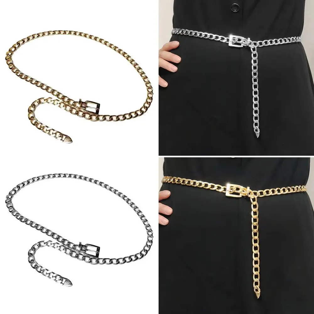 Women Slim Fit Casual Party Trouser Dress Belts Waist Strap Metal Waistband Gold Chain Belt
Women Slim Fit Casual Party Trouser Dress Belts Waist Strap Metal Waistband Gold Chain Belt