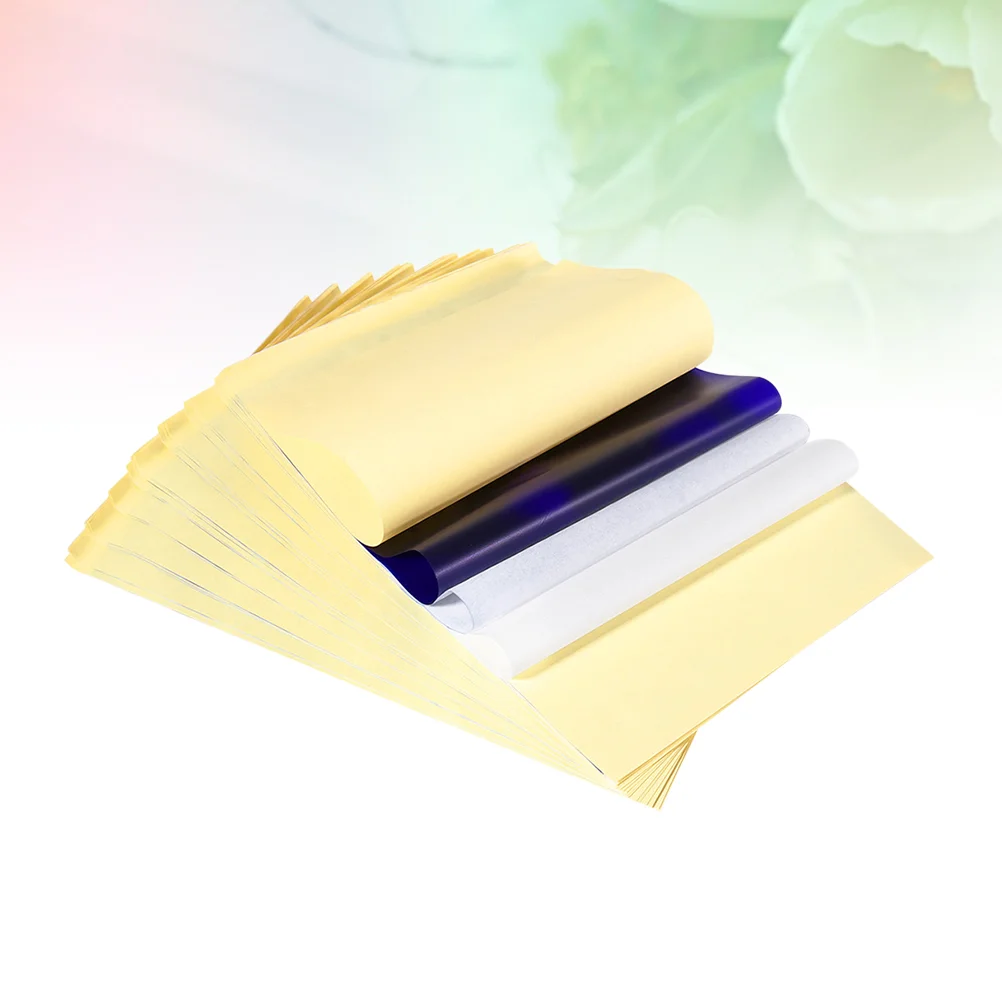 25 PCS Transfer Paper A4 Professional Tracing Paper Accessories Copy Paper for Home Salon 
25 PCS Transfer Paper A4 Professional Tracing Paper Accessories Copy Paper for Home Salon