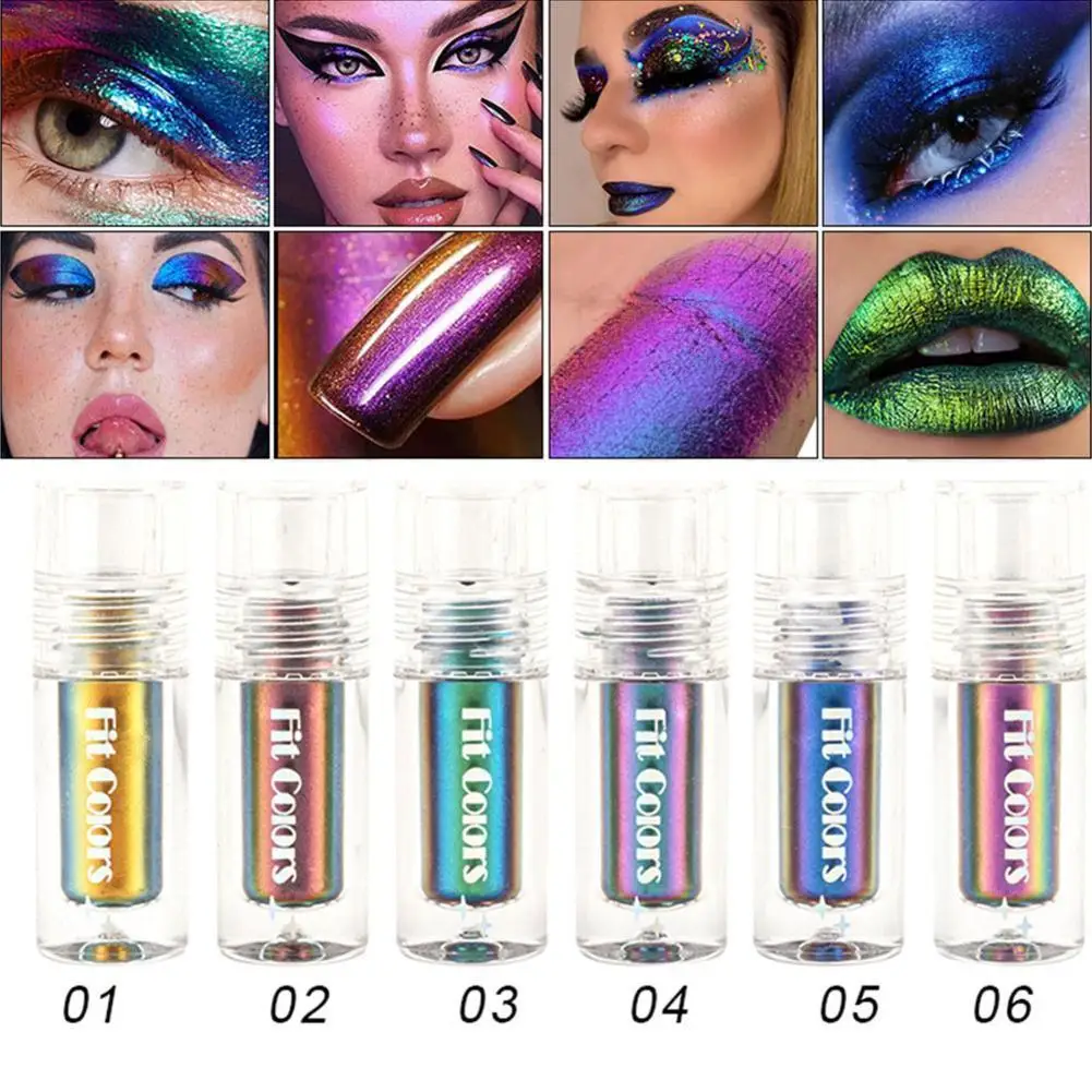 High Quality Eyeshadow Chameleon Liquid Shiny Easy to Apply Multichrome Eye Shadow Diamond Gloss Cosmetic Makeup
High Quality Eyeshadow Chameleon Liquid Shiny Easy to Apply Multichrome Eye Shadow Diamond Gloss Cosmetic Makeup