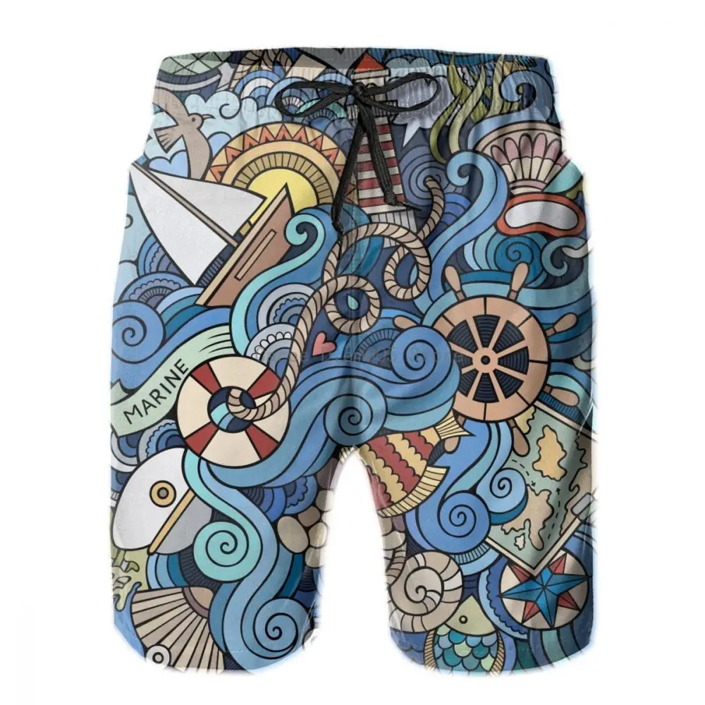 Beach swimsuit men's quick-drying swimwear Cartoon Marine Style Wave Wheel breathable swimwear beach shorts sexy male swimsuit
Beach swimsuit men's quick-drying swimwear Cartoon Marine Style Wave Wheel breathable swimwear beach shorts sexy male swimsuit