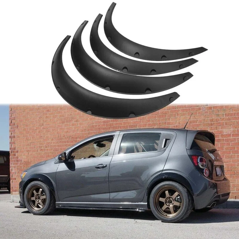 4,5 дюйма; Расширители крыла, гибкие широкоугольные арки колеса для Chevrolet Spark 2011-2022
4,5 дюйма; Расширители крыла, гибкие широкоугольные арки колеса для Chevrolet Spark 2011-2022
