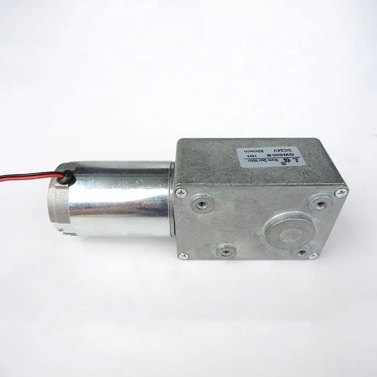 Single Shaft 24v DC Motor 15W Brush Motor 90 Degrees Micro Dual Shaft Single Shaft Worm Speed Adjustable DC Gear Motor GW600
Single Shaft 24v DC Motor 15W Brush Motor 90 Degrees Micro Dual Shaft Single Shaft Worm Speed Adjustable DC Gear Motor GW600