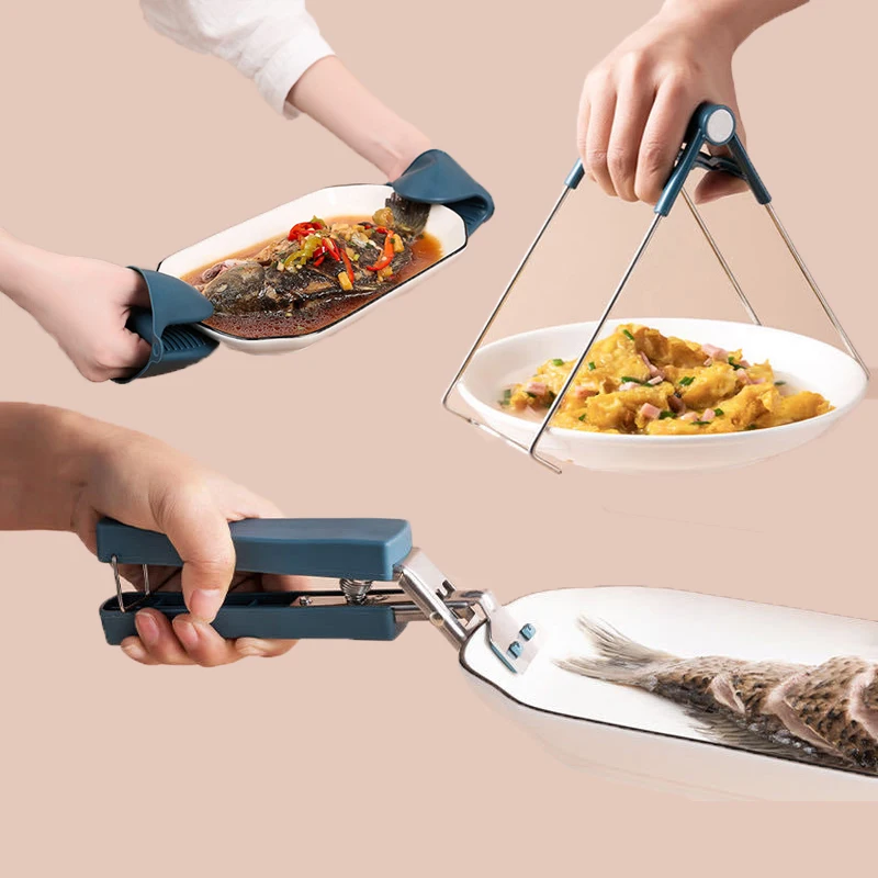 Anti-Scalding Clip Bowl picker Plate lifter Kitchen Stainless Steel Non-Slip Device Clamp Dishes Bowls Clamp Anti-Scalding
Anti-Scalding Clip Bowl picker Plate lifter Kitchen Stainless Steel Non-Slip Device Clamp Dishes Bowls Clamp Anti-Scalding