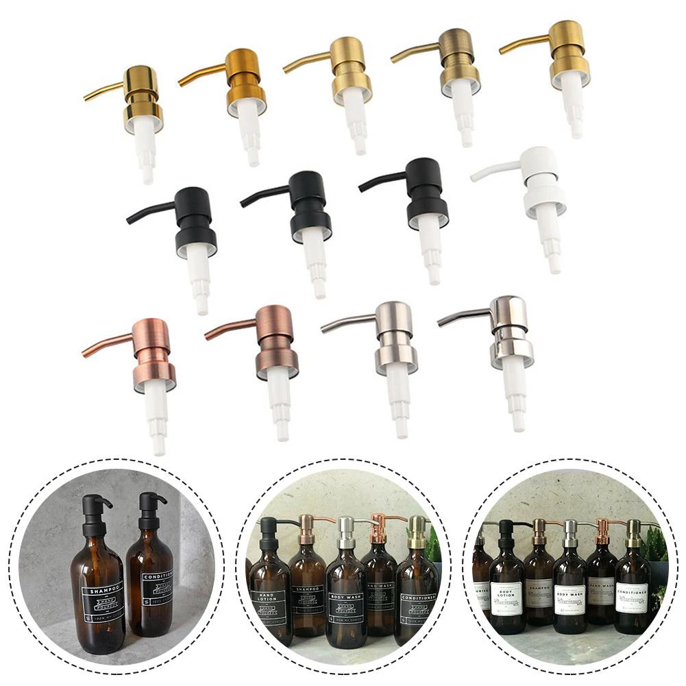 1PC Stainless Steel Push Type Pump Head Lotion Pump Head 28/400 Thread Bath Accessory Sets Lotion Dispenser Pump
1PC Stainless Steel Push Type Pump Head Lotion Pump Head 28/400 Thread Bath Accessory Sets Lotion Dispenser Pump