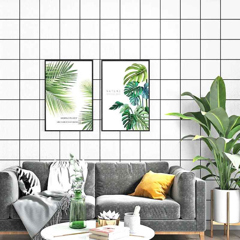 Black and White Plaid Wallpaper Nordic Style Geometric Line Graphics Living Room Bedroom Modern Minimalist Background Wallpaper
Black and White Plaid Wallpaper Nordic Style Geometric Line Graphics Living Room Bedroom Modern Minimalist Background Wallpaper