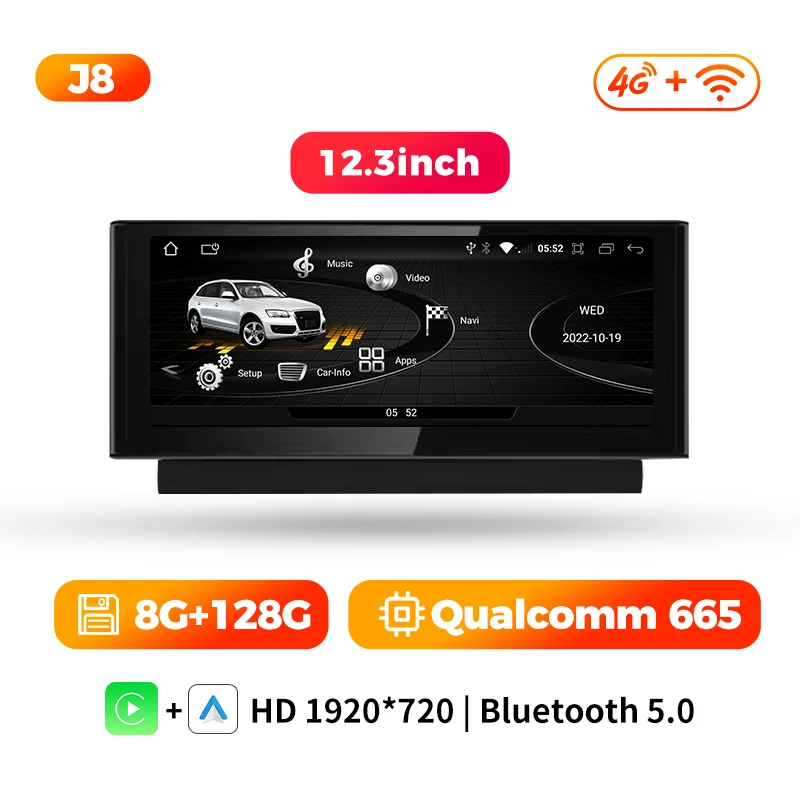 Android 14, беспроводной Carplay auto для Audi Q2 2018-2023, Bluetooth автомобильный радиоприемник, стерео, мультимедийный плеер, навигационный сенсорный экран
Android 14, беспроводной Carplay auto для Audi Q2 2018-2023, Bluetooth автомобильный радиоприемник, стерео, мультимедийный плеер, навигационный сенсорный экран