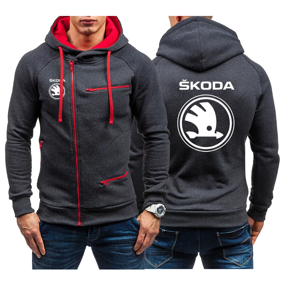 2022 New Skoda Car Logo Spring Autumn Printing Men's Cardigan Zipper Jacket Hoodie Fashion Sweatshirt Casual Sportswear Clothing
2022 New Skoda Car Logo Spring Autumn Printing Men's Cardigan Zipper Jacket Hoodie Fashion Sweatshirt Casual Sportswear Clothing