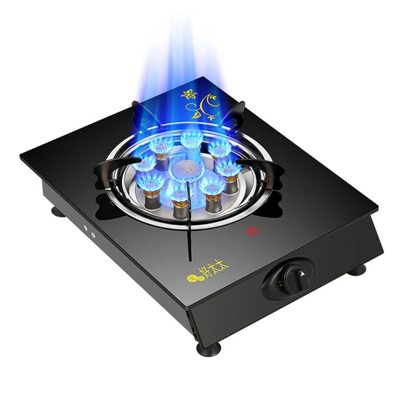 Kitchen Gas Stove Single Stove Liquefied Gas Bench Top Gas Stove Natural Gas Domestic Fierce Fire Energy Saving 
Kitchen Gas Stove Single Stove Liquefied Gas Bench Top Gas Stove Natural Gas Domestic Fierce Fire Energy Saving