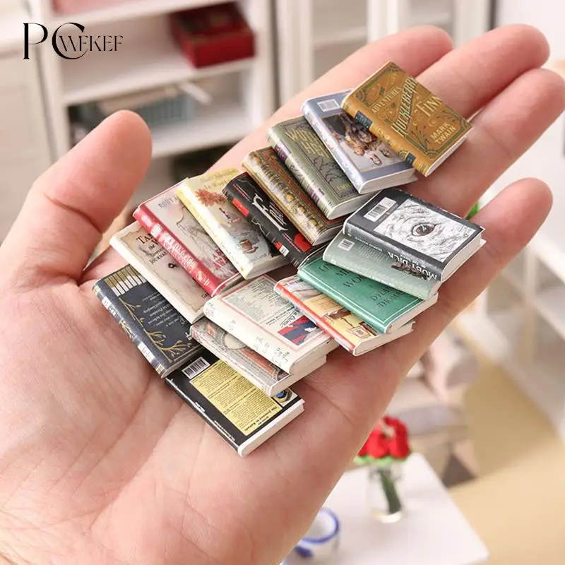1pcs 1:12 Dollhouse Miniture Simulation English Book Mini Furniture Books Ornament Model Decoration Accessories Toys
1pcs 1:12 Dollhouse Miniture Simulation English Book Mini Furniture Books Ornament Model Decoration Accessories Toys