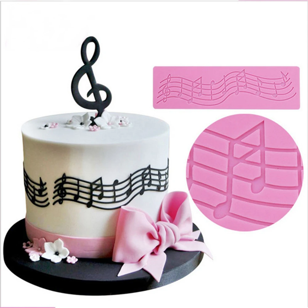 1Pcs Musical Note DIY Silicone Fondant Cake Mold Lace Mat Chocolate Decorating Tool Baking Accessories Cake Decorating Tools
1Pcs Musical Note DIY Silicone Fondant Cake Mold Lace Mat Chocolate Decorating Tool Baking Accessories Cake Decorating Tools