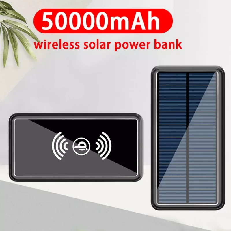 Solar Power Bank Portable 50000mAh Wireless Charger High Capacity External Battery Flashlight 4USB Output for iPhone Huawei mi
Solar Power Bank Portable 50000mAh Wireless Charger High Capacity External Battery Flashlight 4USB Output for iPhone Huawei mi