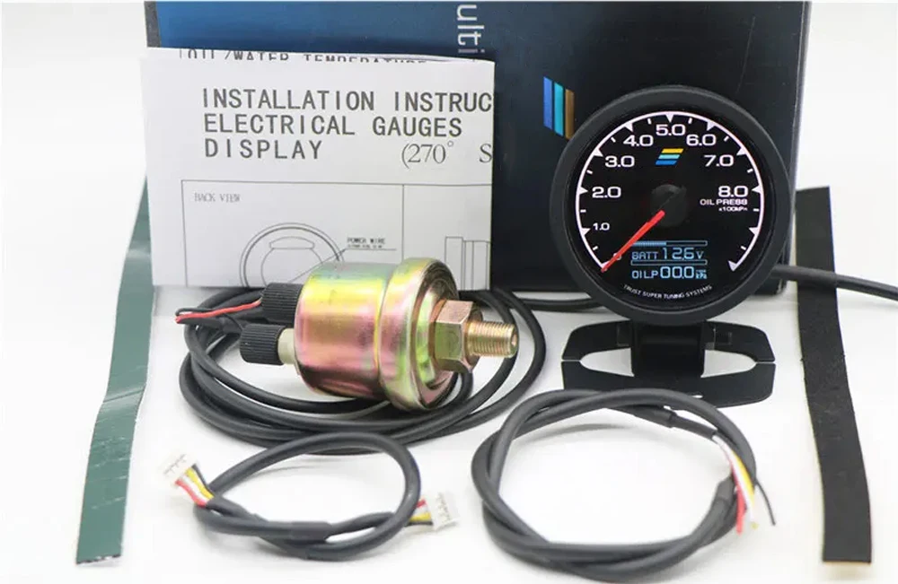 Цифровой дисплей GReddi 62 мм: манометр давления масла, термометр температуры масла и воды, вольтметр, датчик давления наддува
Цифровой дисплей GReddi 62 мм: манометр давления масла, термометр температуры масла и воды, вольтметр, датчик давления наддува