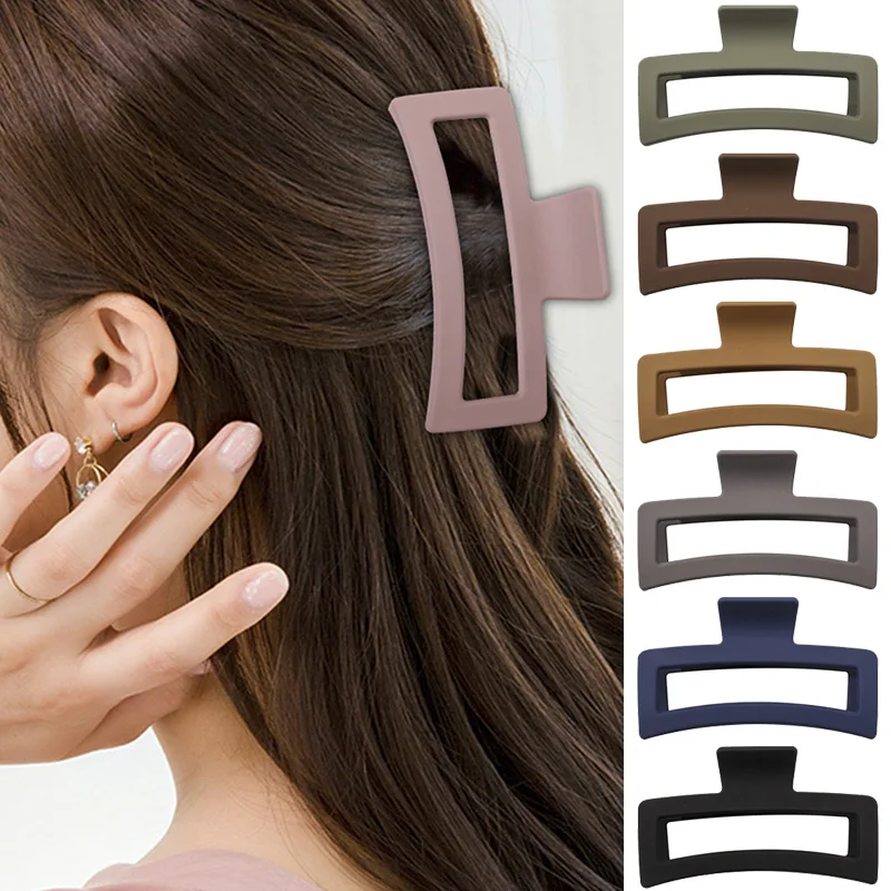 Oversize Frosted Candy Color Big Crab Hair Claws Elegant Hair Accessories Clamp Hairpins Barrette Headwear Hair Accessories DIY
Oversize Frosted Candy Color Big Crab Hair Claws Elegant Hair Accessories Clamp Hairpins Barrette Headwear Hair Accessories DIY