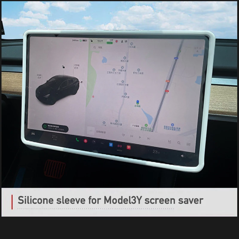 Мягкая силиконовая защитная рамка для Tesla Model 3/Y, Противоударная черная пудра, белый, серый
Мягкая силиконовая защитная рамка для Tesla Model 3/Y, Противоударная черная пудра, белый, серый