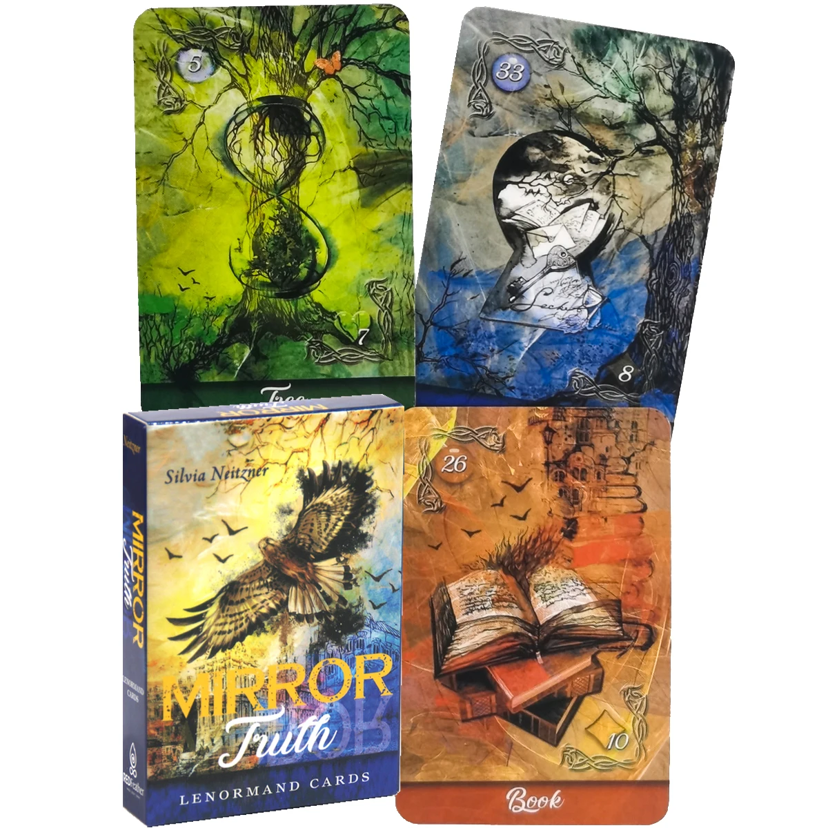 Карты с зеркальной истиной Lenormand от Silvia Neitzner, Справочное руководство в формате PDF для семейвечерние, предсказаний
Карты с зеркальной истиной Lenormand от Silvia Neitzner, Справочное руководство в формате PDF для семейвечерние, предсказаний