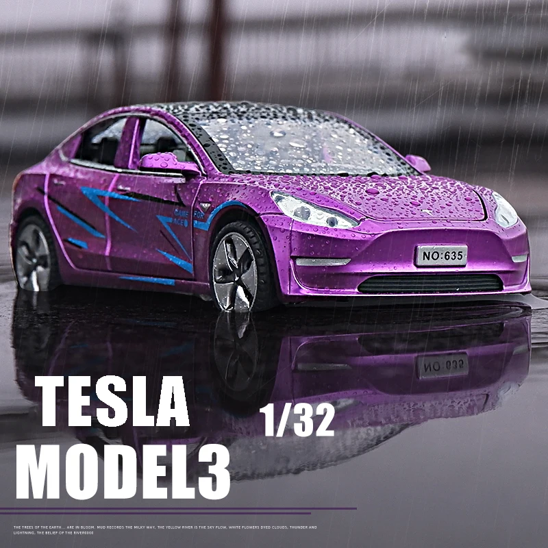 Модель Tesla 3 в масштабе 1:32, модель X, модель автомобиля из сплава, литой металлический игрушечный автомобиль, имитация звука и светильник, дет...
Модель Tesla 3 в масштабе 1:32, модель X, модель автомобиля из сплава, литой металлический игрушечный автомобиль, имитация звука и светильник, дет...