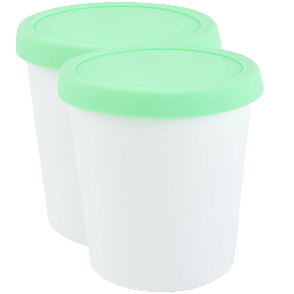 2pcs Silicone Lids Reusable Storage Containers Storage Container Ice Cream Storage Containers For Freezer
2pcs Silicone Lids Reusable Storage Containers Storage Container Ice Cream Storage Containers For Freezer