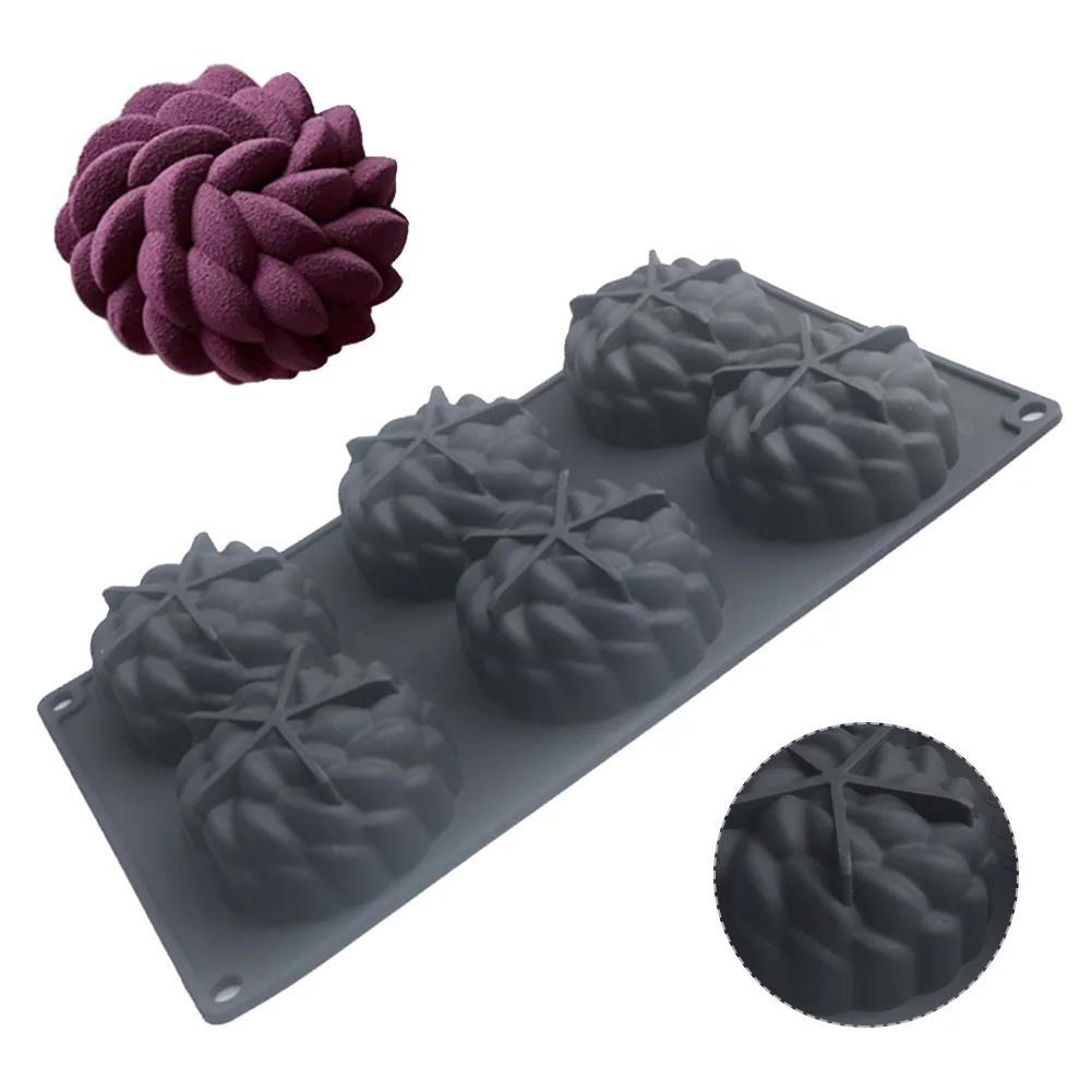 6 Cavity Santa Ana Flowers Mousse Silicone Mold for DIY Soap Jelly Pastry Dessert Cake Tools Baking Pan Bakeware Kitchen Tool
6 Cavity Santa Ana Flowers Mousse Silicone Mold for DIY Soap Jelly Pastry Dessert Cake Tools Baking Pan Bakeware Kitchen Tool