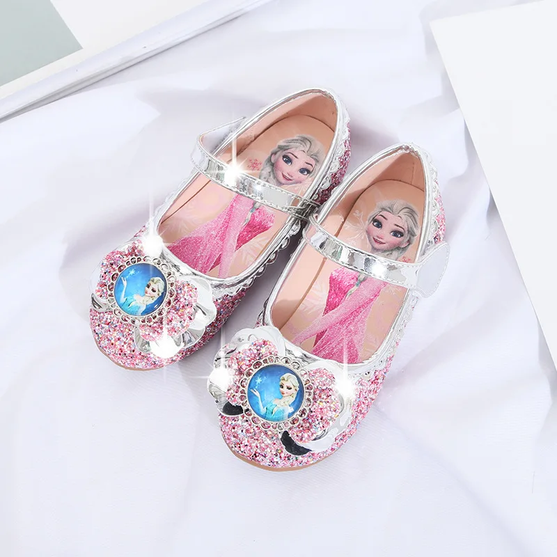 Disney frozen elsa princess casual shoes girls soft bottom single shoes sequins flat children's leather performing dance shoes
Disney frozen elsa princess casual shoes girls soft bottom single shoes sequins flat children's leather performing dance shoes