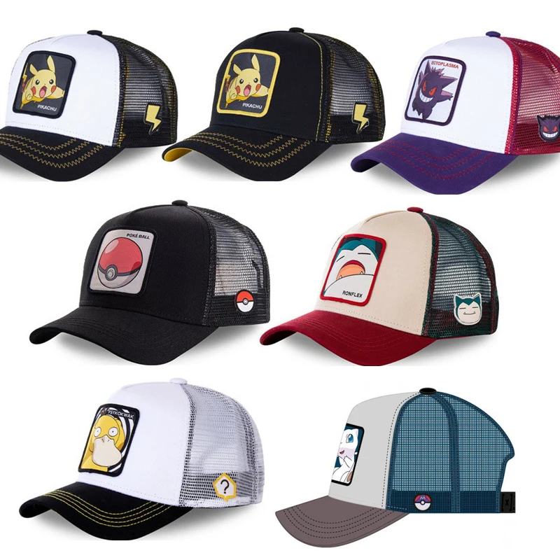 Pokemon Toys Cartoon Baseball Caps Anime Figures Gengar Snorlax Psyduck Pokemon Adult Kids Peaked Cap Cosplay Hip Hop Cap Gifts
Pokemon Toys Cartoon Baseball Caps Anime Figures Gengar Snorlax Psyduck Pokemon Adult Kids Peaked Cap Cosplay Hip Hop Cap Gifts
