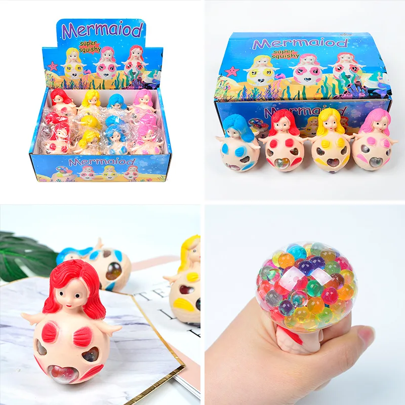 1PCS Vent dinosaur grape ball mermaid pinch music creative new tricky water polo decompression decompression ball vent ball
1PCS Vent dinosaur grape ball mermaid pinch music creative new tricky water polo decompression decompression ball vent ball